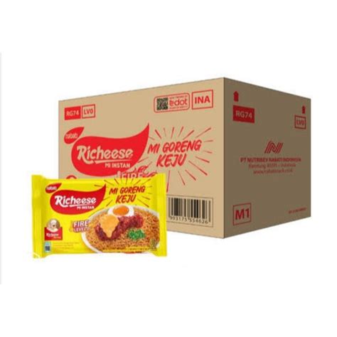 Jual RICHEESE MIE GORENG MIE RAMEN DUS Shopee Indonesia