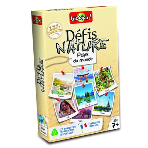 Défis Nature Pays du monde Bioviva