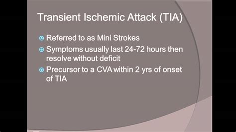 Cva Stroke Management For The Emt Lecture Youtube