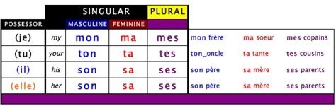 Ism Français 1 Fr 1 2 Pp 47 49 Les Pronoms Possessifs