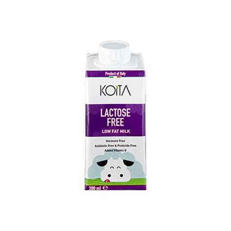 Koita Lactose Free Milk 200ml Sharjah Co Operative Society