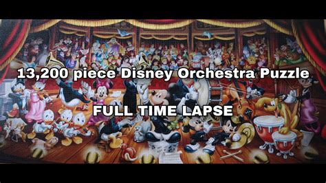 Bonus Video Piece Disney Orchestra Full Time Lapse Youtube