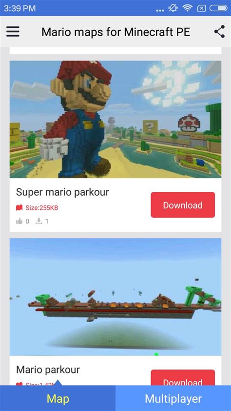 Mario maps for Minecraft PE APK for Android Download