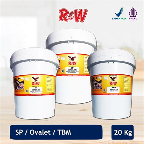 Jual Emulsifier SP Ovalet TBM Pengemulsi Pelembut Pengembang Kue Roti