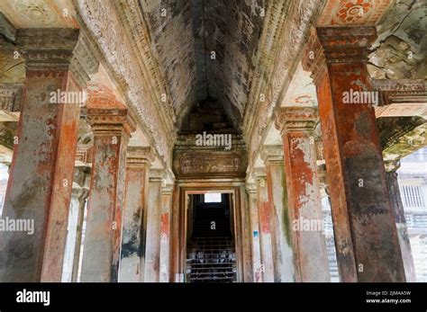 Inside Angkor Wat Stock Photo - Alamy