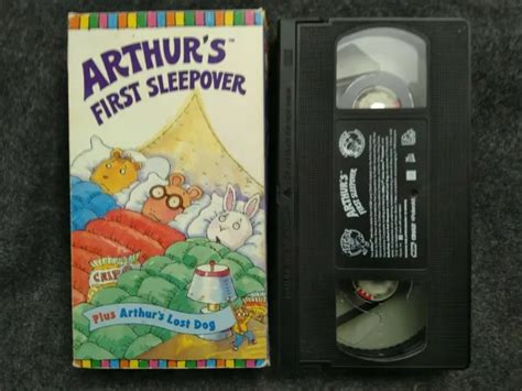 Arthur S First Sleepover Vhs Video Tape Arthur Aardvark Marc Brown