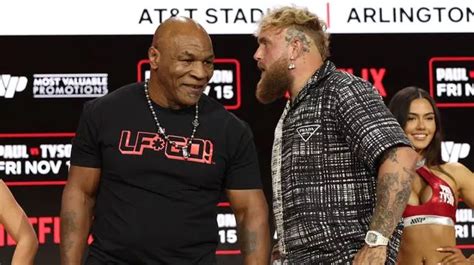 Mike Tyson vs Jake Paul 'script' theory re-emerges after face-off ...