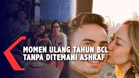 Momen Ulang Tahun Sederhana BCL Tanpa Ditemani Ashraf Sinclair