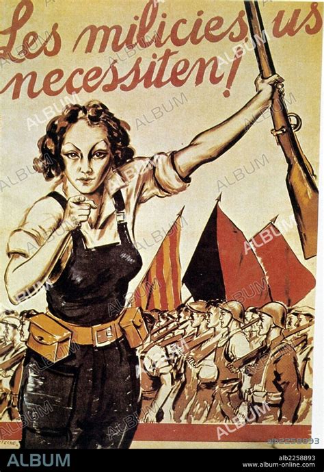 Guerra Civil EspaÑola 1936 1939 Cartel De Propaganda Del Bando