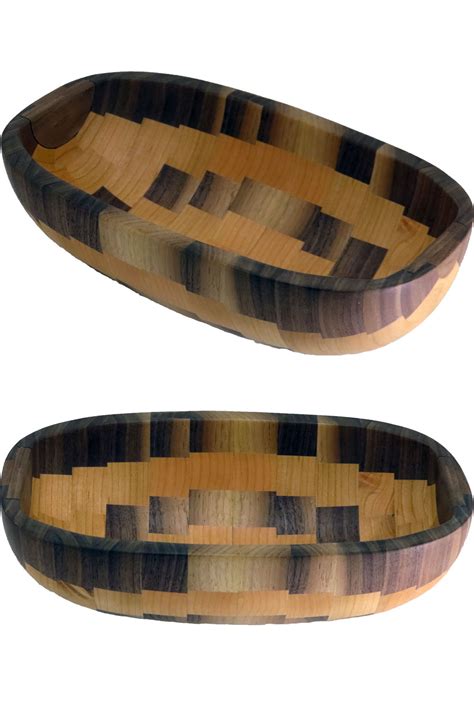 Turning Oval Bowl With Basic Tools – Segmented (Or Solid)