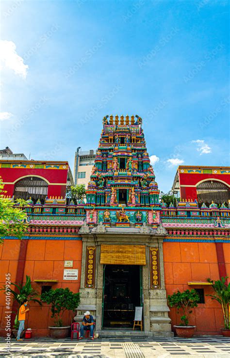 Mariamman Hindu temple or "Chua Ba Mariamman" in Ho Chi Minh city ...