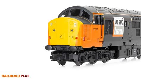 Hornby R30188 Railroad Plus Loadhaul Class 37 Co Co 37710 Diesel Locomotive Rails Of Sheffield