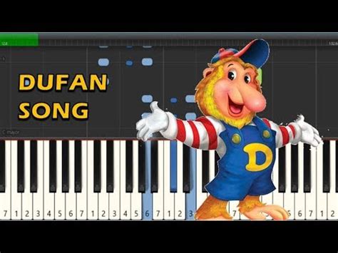 Lagu Dunia Fantasi DUFAN Song Piano Tutorial YouTube