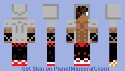 Muscle Man HD Minecraft Skin