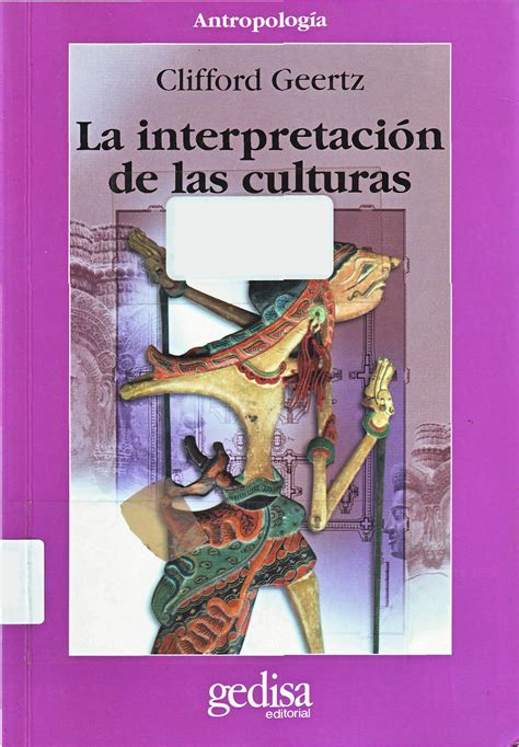 Etnohistoria ENAH Blog Geertz La interpretación de las culturas