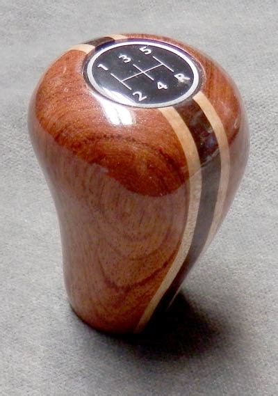 Custom Wood Gearshift Knobs