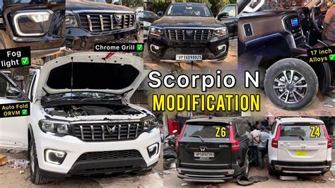 Scorpio N Z Modified With Genuine Accessories Scorpio N Z