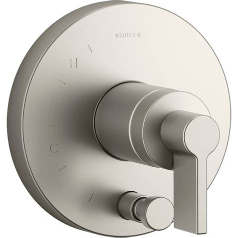 Kohler Vibrant Brushed Nickel 1 Handle Lever Shower Faucet Handle In The Shower Faucet Handles