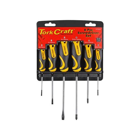 Tork Craft 6 Piece Screwdriver Set Kt2552 Chamberlain