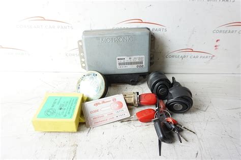 Alfa Romeo Spider 916 ECU SET 0261204484 Keys 2 0 TS CF1 With CODE C