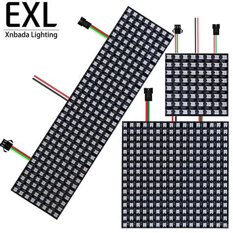 Panel De Luz Flexible Digital Ic Direccionable Individualmente Ws B