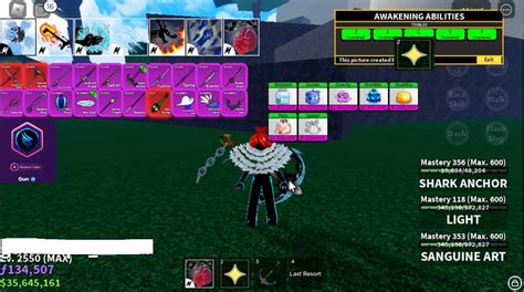 Blox Fruit Lv Awakening Light Fighting Styles Human V