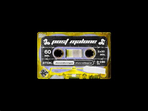 Post Malone - Beerbongs & Bentleys - Cassette Artwork by Tuomo Korhonen ...