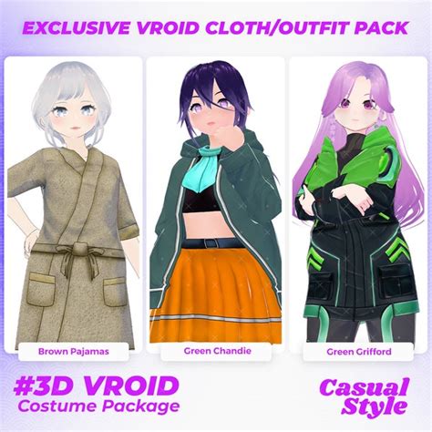 Vtuber Outfit Bundle Etsy