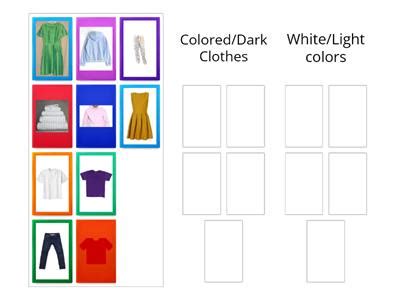 sorting laundry teaching resources