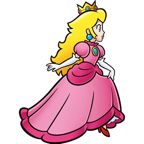 File Peach Running D Shaded Artwork Png Super Mario Wiki The Mario