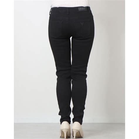 Guess Ultra Ankle Skinny Denim Pants Blk Waja Bazar