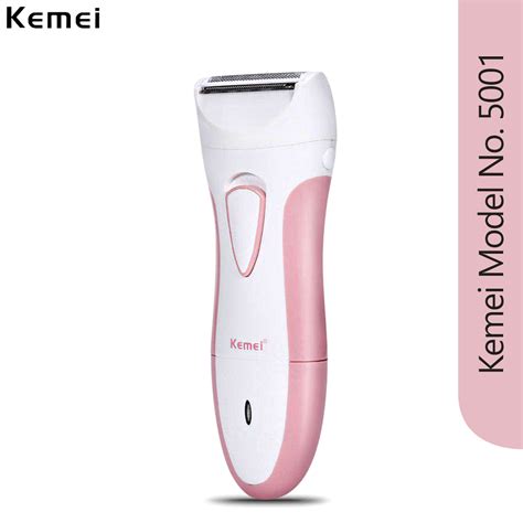 Kemei KM 5001 Rechargeable Cordless Lady Hair Shaver