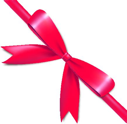 Pink Bow Vector - ClipArt Best