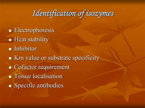 Isoenzymes And Clinical Enzymology Ppt