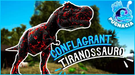 Ark Pugnacia Ep 14 Domei O CONFLAGRANT REX Um Dos Dinos MAIS