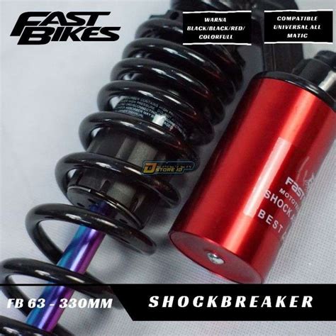 Jual ShockBreaker FastBikes Tiang Rainbow All Matic Tabung Atas Variasi