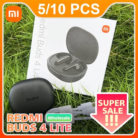 Xiaomi Auscultadores Bluetooth Sem Fios True Redmi Buds 4 Lite Fones De