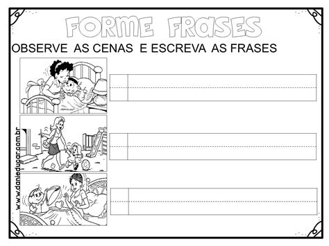 Atividades Educativas Formar Palavras Dani Educar