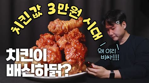 치킨값 3만 원 시대 치킨이 배신하닭 네이트 뉴스