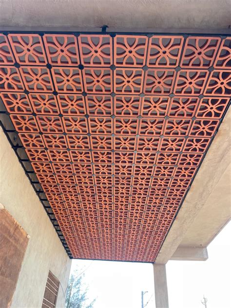 Terracotta Clay Jali Partition Wall Cladding Facade Surya 60 OFF