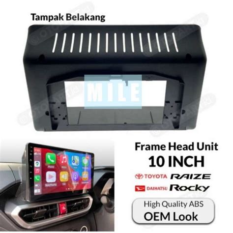 Promo Frame Android Toyota Raize Daihatsu Rocky Diskon Di