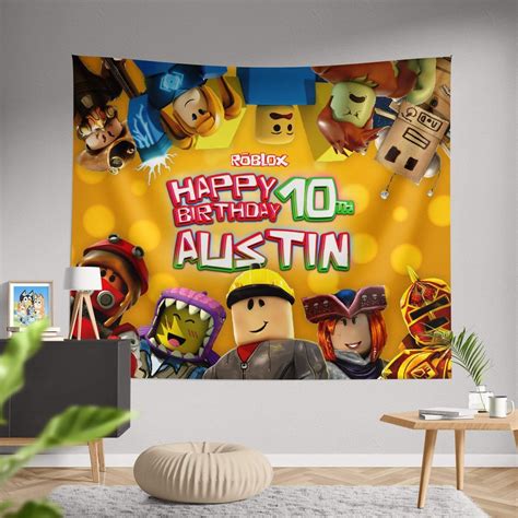 Roblox Birthday Banner : r/birthdaypartyides