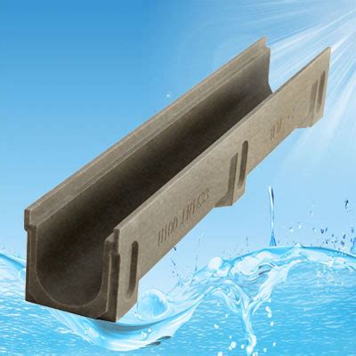 Polymer Concrete Drainage Channel U Shaped Drainage Channel Precast