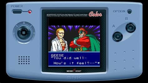 Neogeo Pocket Color Selection Vol On Steam Has A Different Lineup