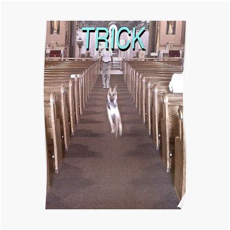 "Trick " Poster for Sale by Wanted100 | Redbubble