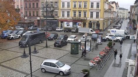 Market Square Rynek Live Webcam in Ostrów Wielkopolski Poland