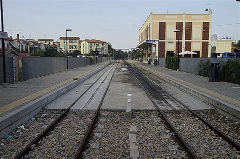 In Photos Alghero Railway Station Terminus Sardinia Italy