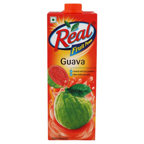 Buy Real Fruit Power Guava Juice Litre Online At Discounted Price