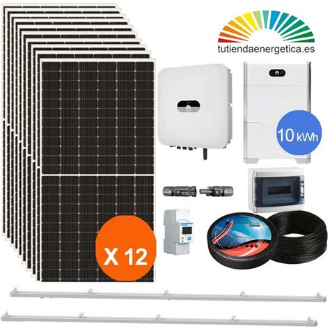 Kit Solar Autoconsumo con Baterías de Litio Tutiendaenergetica es