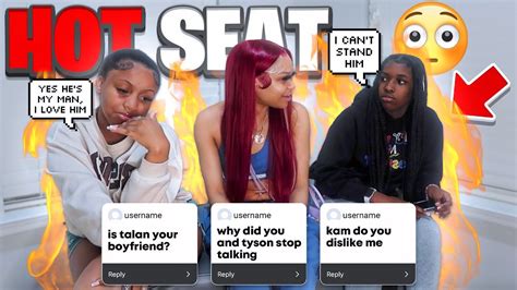 Hot Seat Ft Mirah And Kam Gets Spicy🔥🌶 Youtube